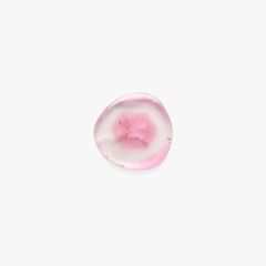 ピンクウォーターメロントルマリン 原石スライス コンゴ民主共和国産 3.42ct[230421485]12.5x12.5mm前後