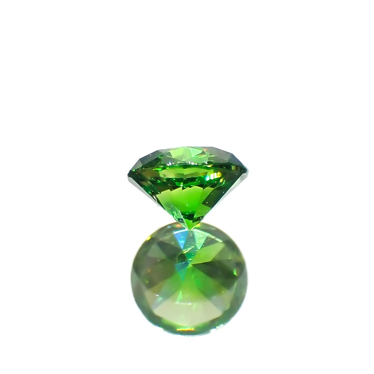 デマントイドガーネット ロシア産 0.12ct[231023653]2.9x2.9mm前後