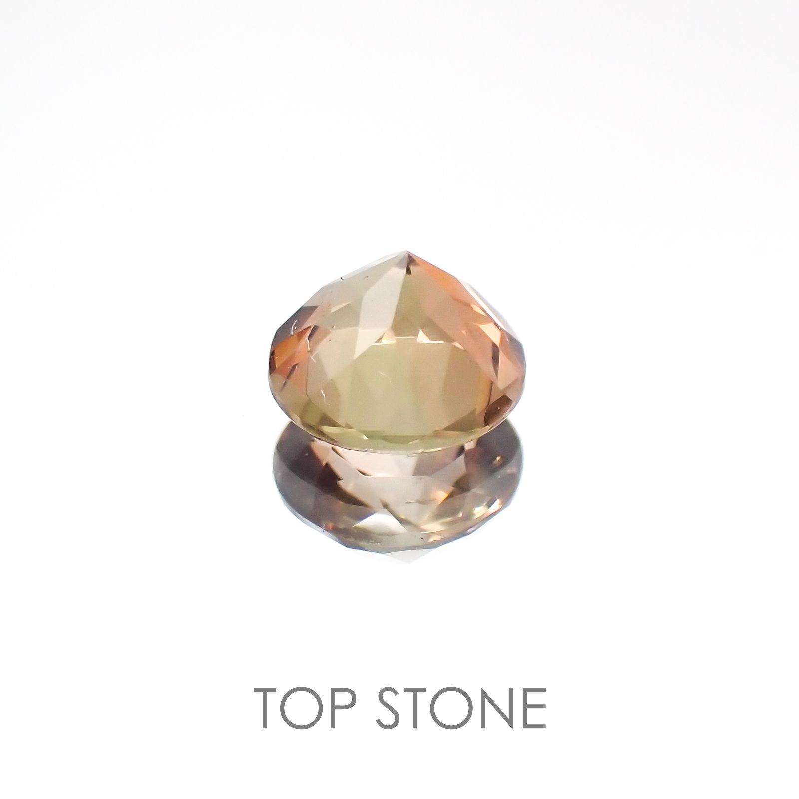 バイカラーアンダリュサイト スリランカ産 ルース 0.46ct[20117458]5×4.9mm前後