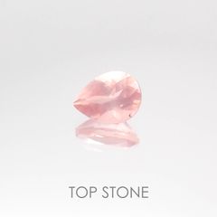 ディープローズクォーツ モザンビーク産 ルース 0.96ct[20084620]7.5×5.7mm前後