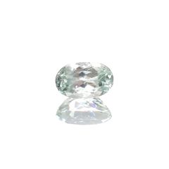 ユークレース(宝石名ユークレース)コロンビア産 ソ付(彩珠) 1.216ct / 7.9x5.1mm前後 [220616448]