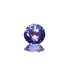 タンザナイト(宝石名タンザナイト)タンザニア産 0.62ct 識別済[230120193]5.6x5.5mm前後