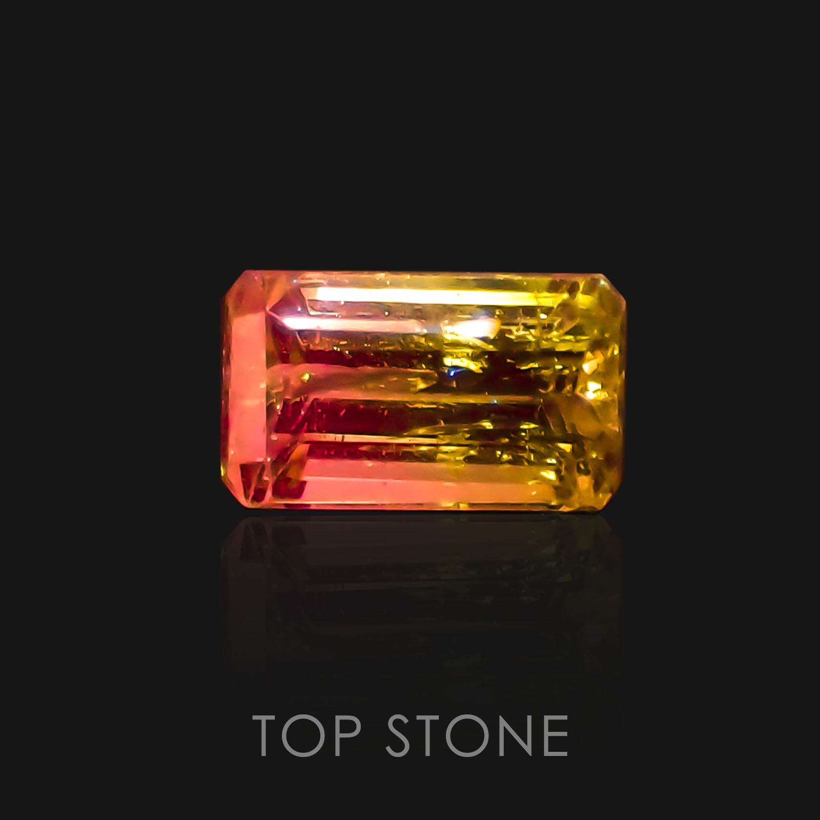 バイカラーツァボライト タンザニア産 ルース 0.99ct[21018492]6.9×4mm前後