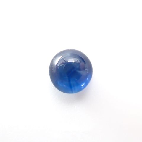 サファイア(宝石名ブルー・サファイア)スリランカ/マダガスカル産 1.59ct 識別済[220918149]6.4x6.4mm前後