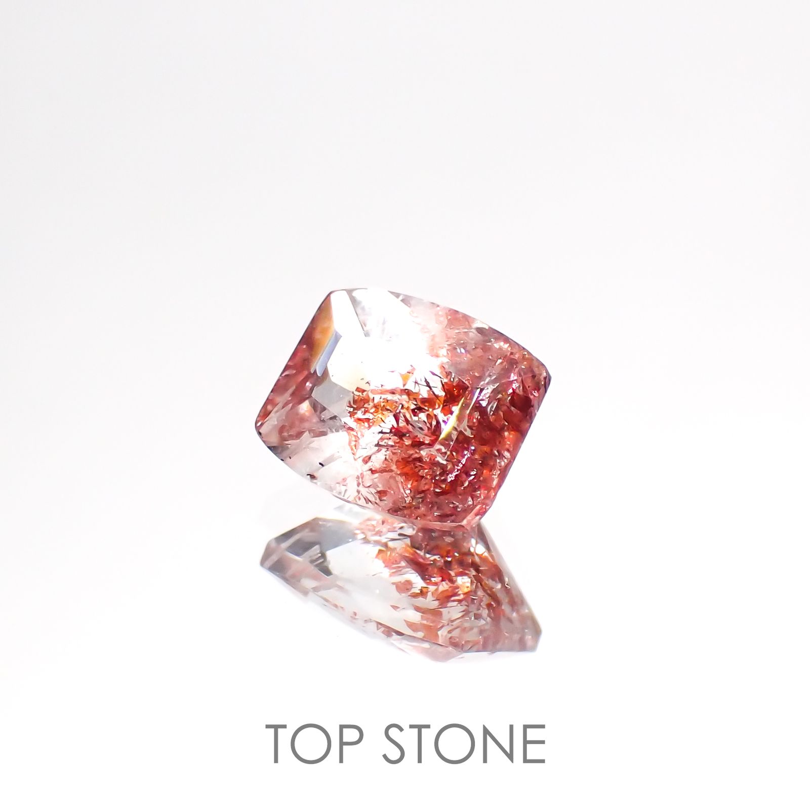 ファイヤークォーツ ナイジェリア産 1.46ct[220114749]7.7x6.3mm前後