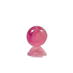 レッドベリル(宝石名レッド・ベリル/ピンク・ベリル)アメリカ・ユタ州産 0.17ct 識別済[220716757]3.6x3.5mm前後