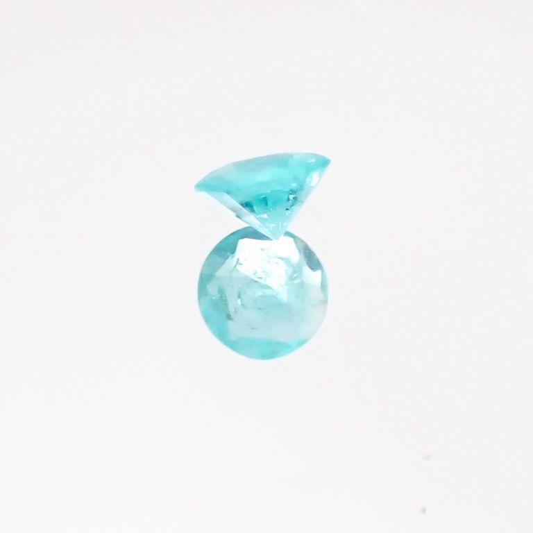 パライバトルマリン ブラジル産 ルース 0.042ct[20116969]2.2×2.2mm前後