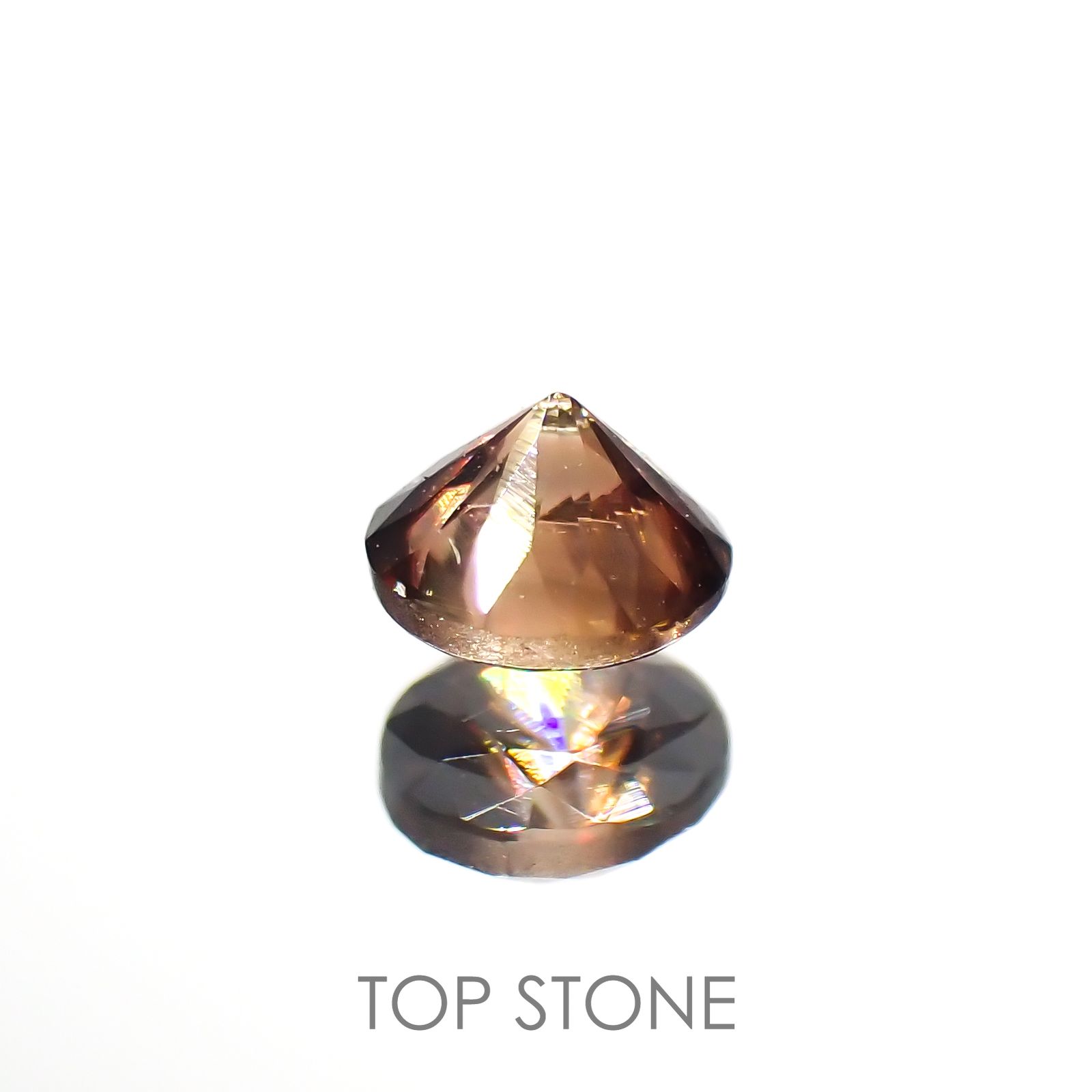 キャシテライト(宝石名キャシテライト)ボリビア産 0.25ct 識別済[221018670]3x2.9mm前後