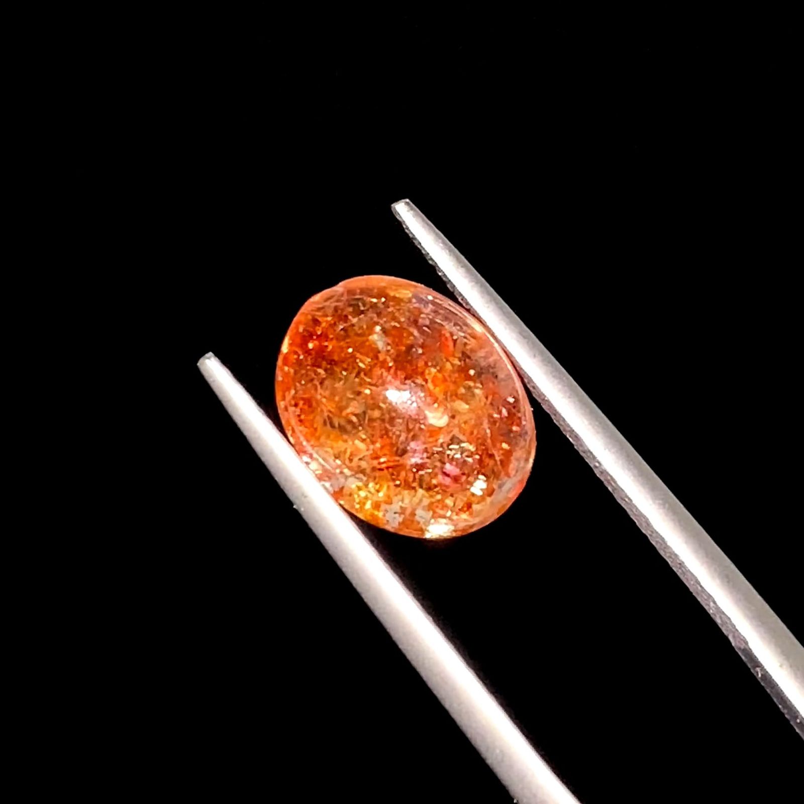 イリュージョンサンストーン(宝石名フェルドスパー) タンザニア産 識別