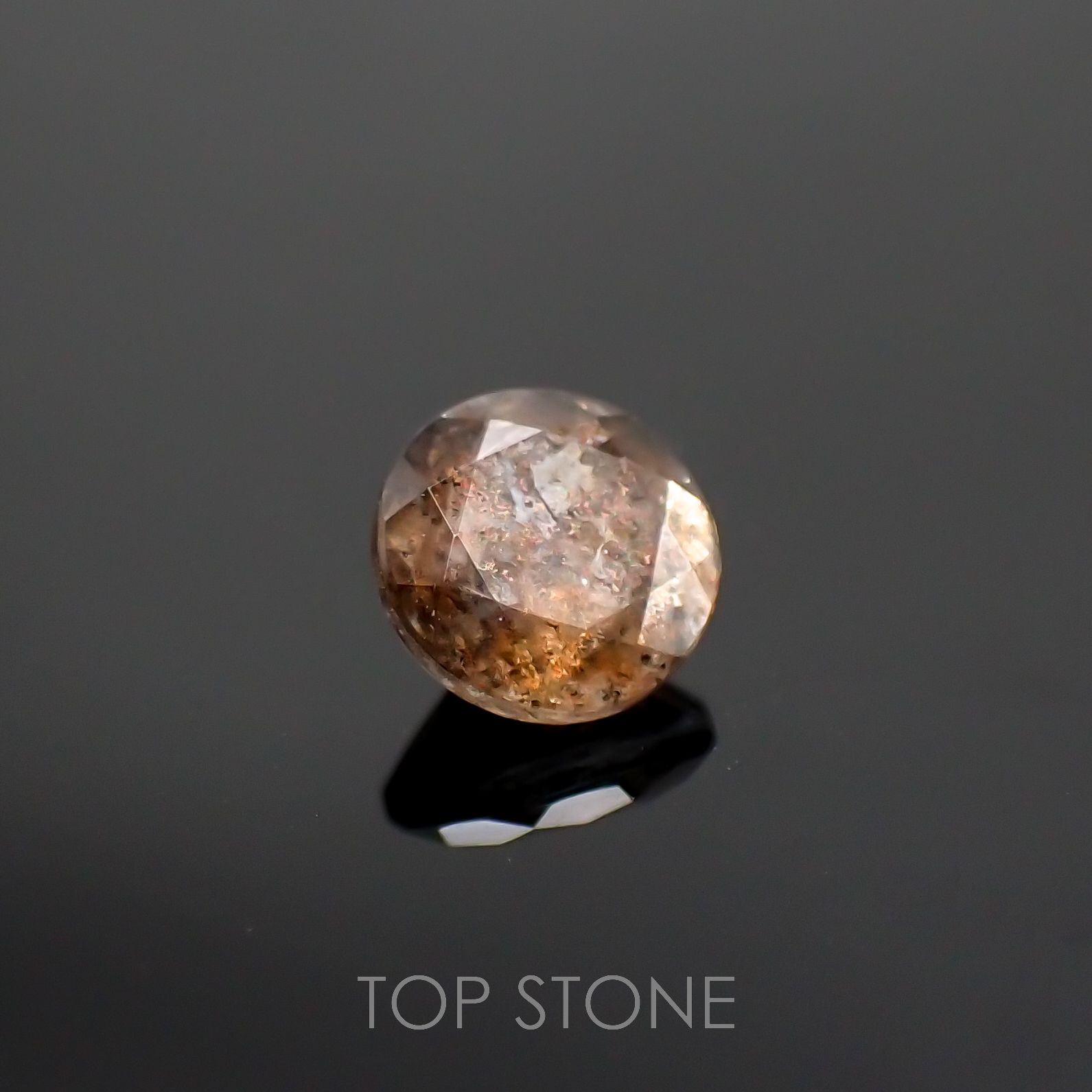アベンチュリンアクアマリン ナイジェリア産 0.50ct[221018369]5.2x5.2mm前後
