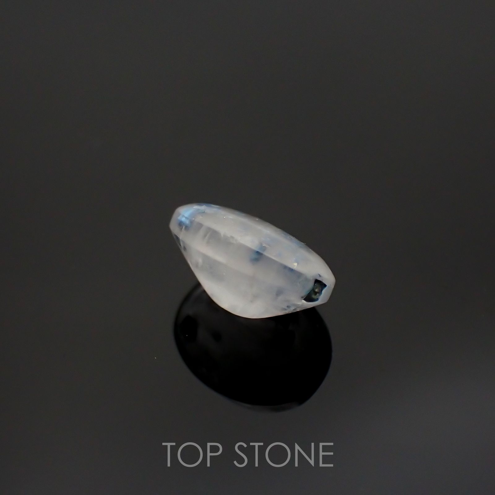 ◇バフカット◇パライバクォーツ ブラジル産 2.64ct[220115029]10.3x7.6mm前後