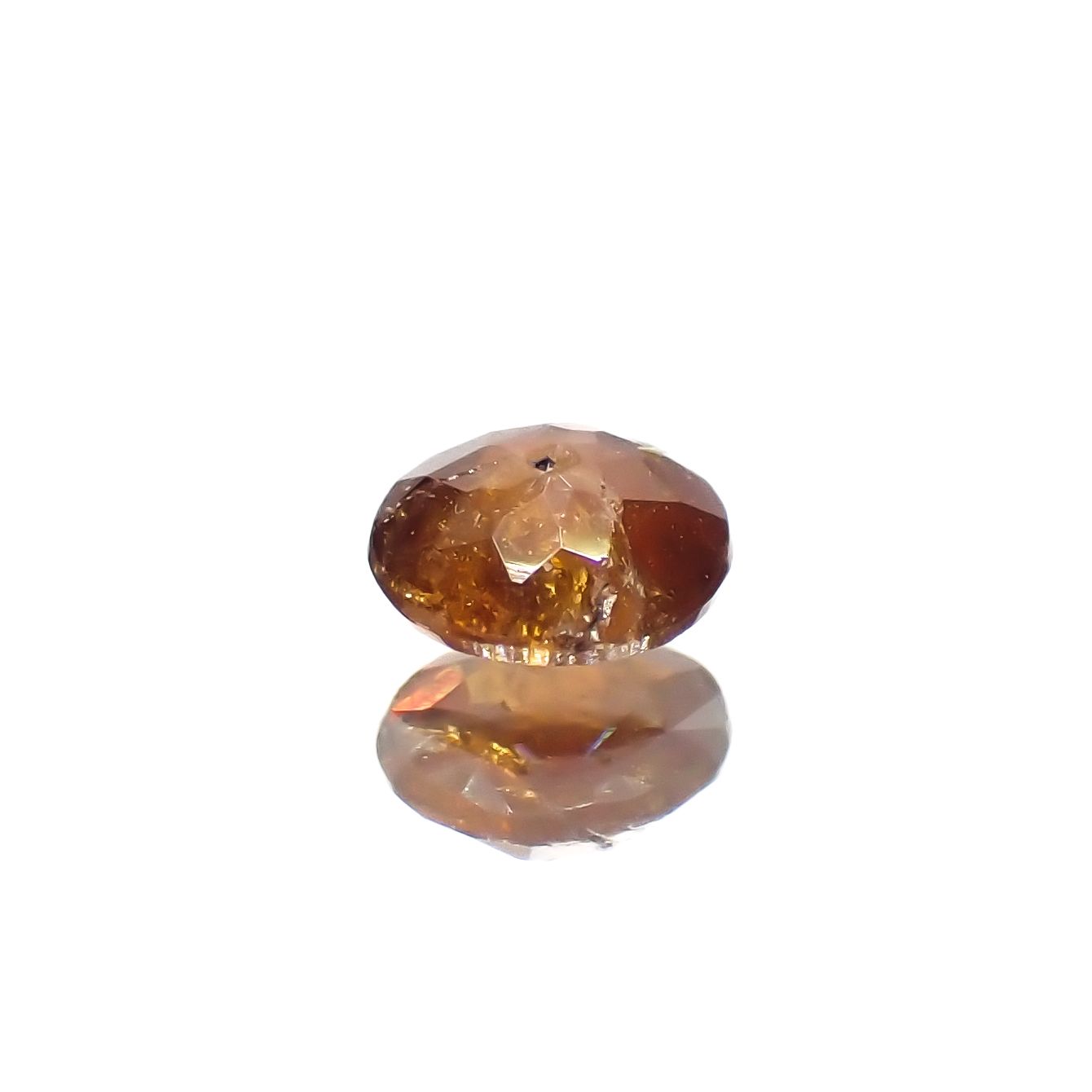 レインボーガーネット 日本・奈良県天川村産 0.18ct[230521958]3.4x3.3mm前後