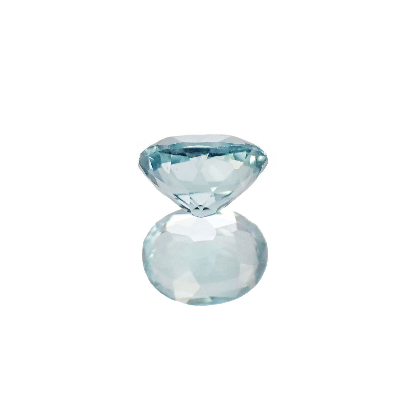 ブルートルマリン(宝石名トルマリン)アフガニスタン産 識別済 0.30ct / 4.6x3.7mm前後 [221018391]