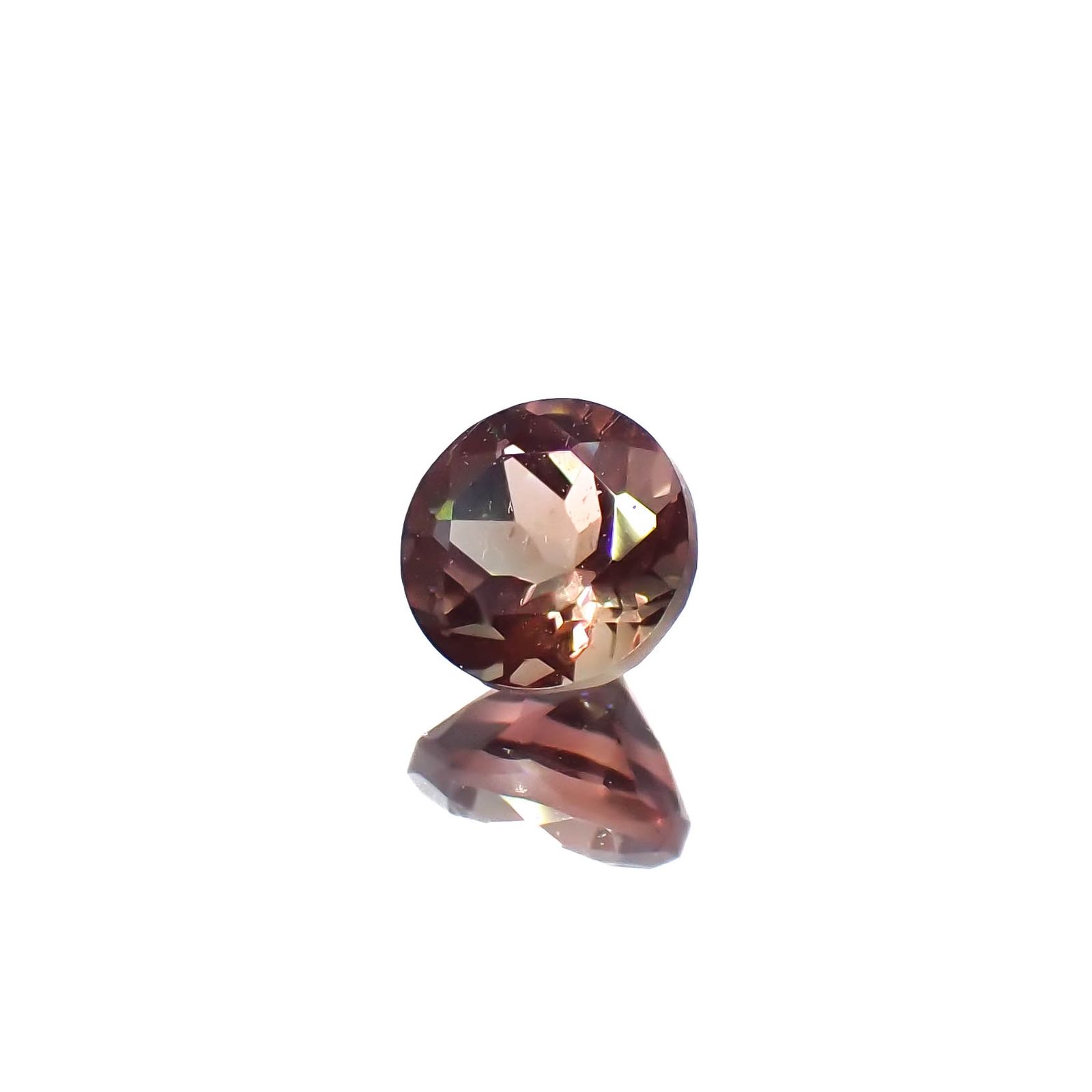 バイカラーアンデシン モンゴル産 0.53ct[230421489]5x5mm前後