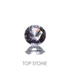 グレイッシュブルースピネル(宝石名スピネル)ビルマ/マダガスカル産 0.37ct 識別済[220716966]4.5x4.5mm前後