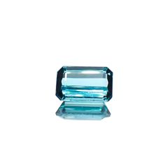 ブルートルマリン(宝石名トルマリン)アフガニスタン産 0.42ct 識別済[231225172]5.6x3.6mm前後