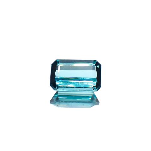 ブルートルマリン(宝石名トルマリン)アフガニスタン産 0.42ct 識別済[231225172]5.6x3.6mm前後