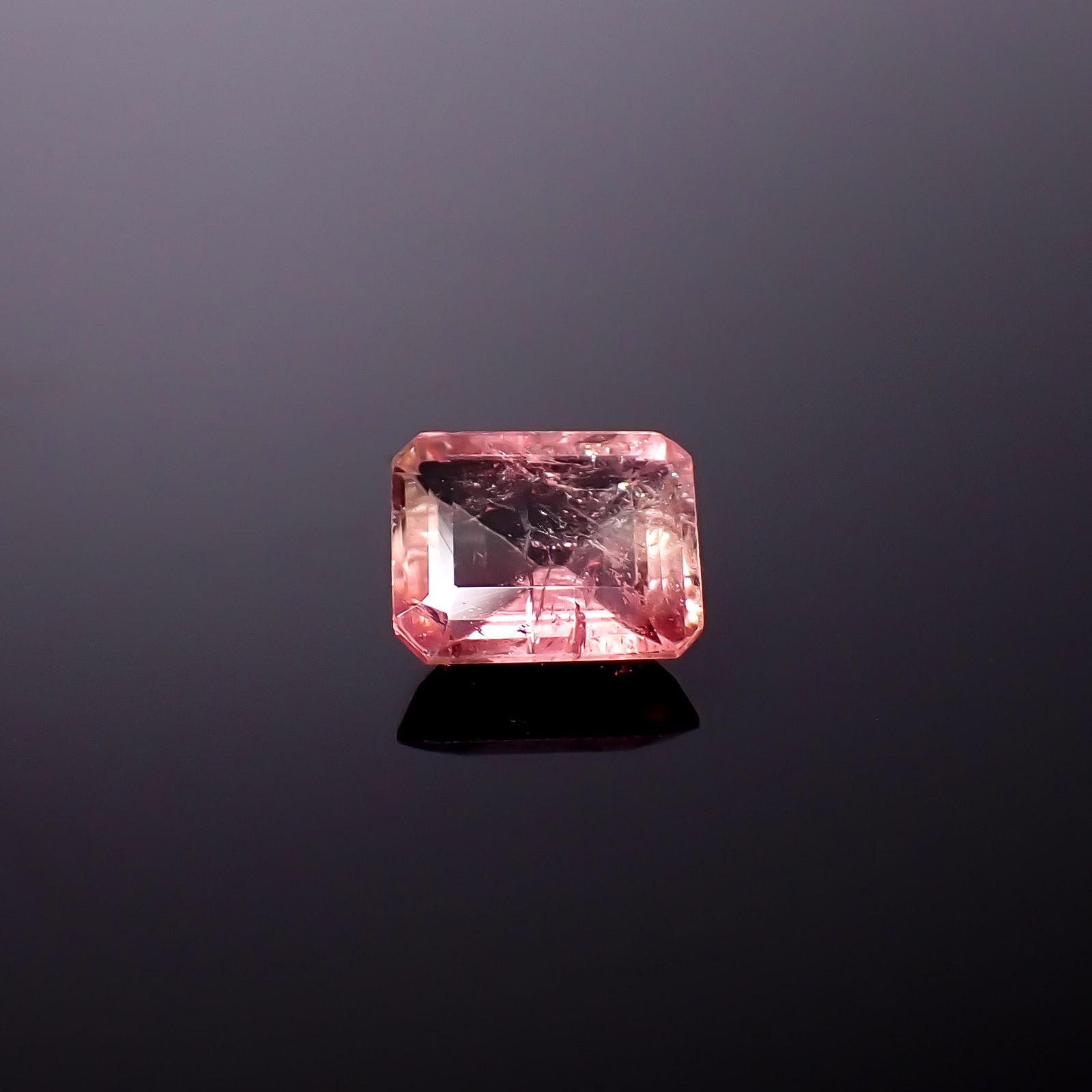 バイカラートルマリン アフガニスタン/ブラジル産 3.12ct / 9.6x8mm前後 [260932767]