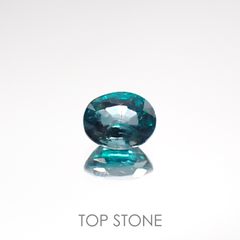 グランディディエライト(宝石名グランディディエライト) マダガスカル産 0.321ct ソ付(日独)[210711777]4.7×3.8mm前後