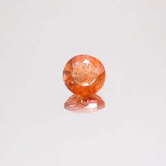 イリュージョンサンストーン(宝石名フェルドスパー) タンザニア産 1.73ct 識別済[210610874]8×7.9mm前後