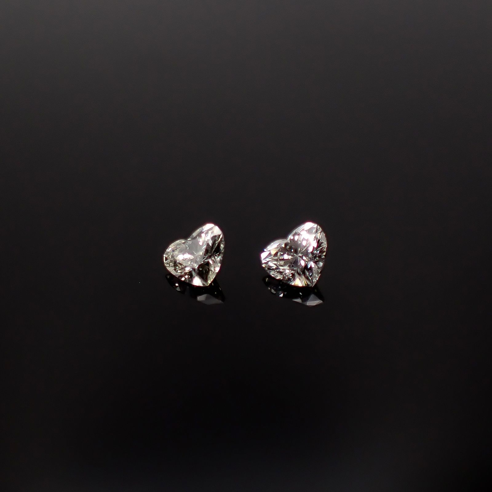 ◇ペアセット◇ダイヤモンド 0.17ct(2pcs合計) / 2.6-2.7x2.9-3.0mm前後 [260431964]