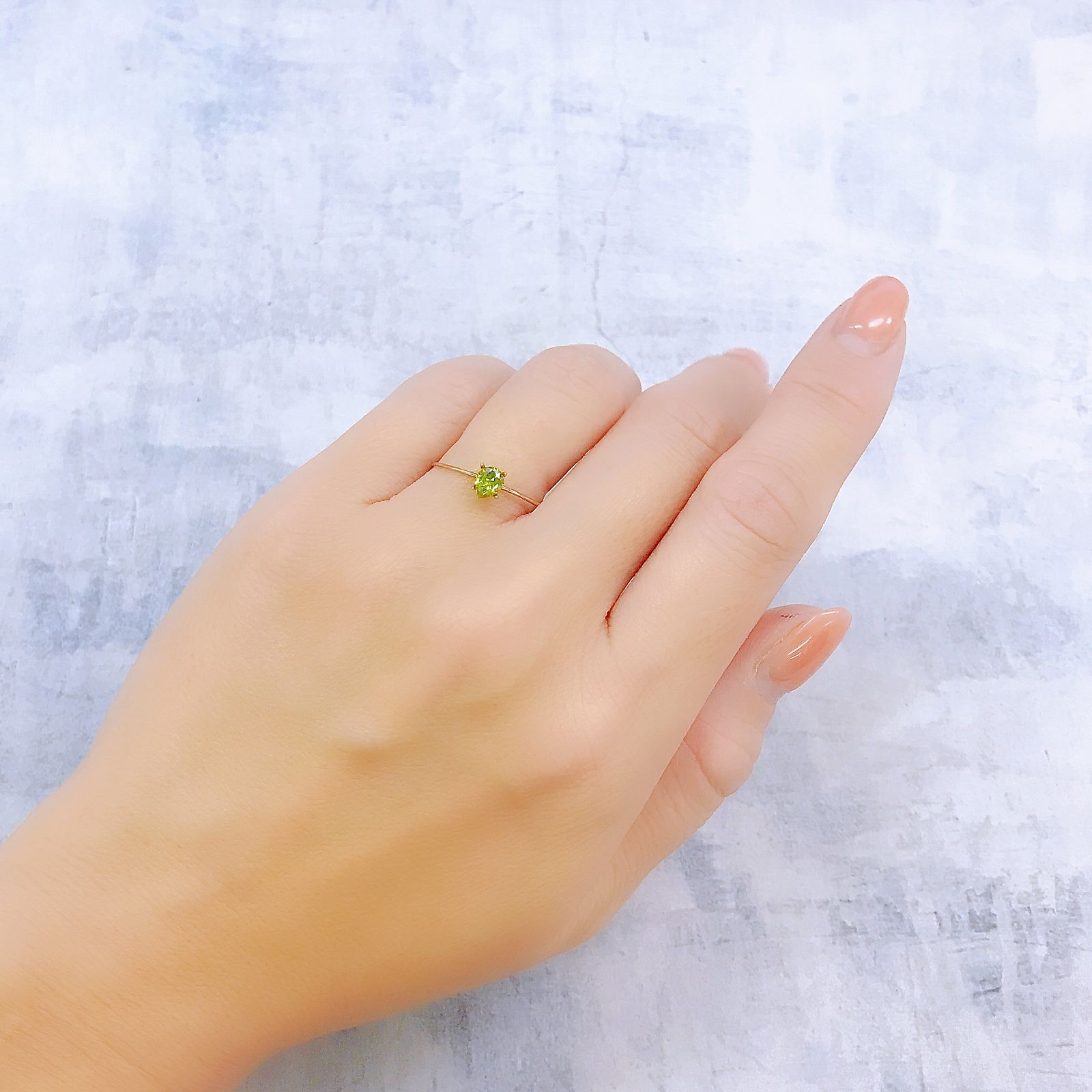 デマントイドガーネット ロシア産 0.32ct[220917676]5x3.9mm前後