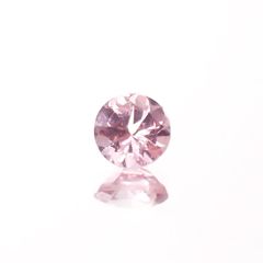シルキーピンクスピネル タンザニア産 0.38ct[230421580]4.3x4.3mm前後