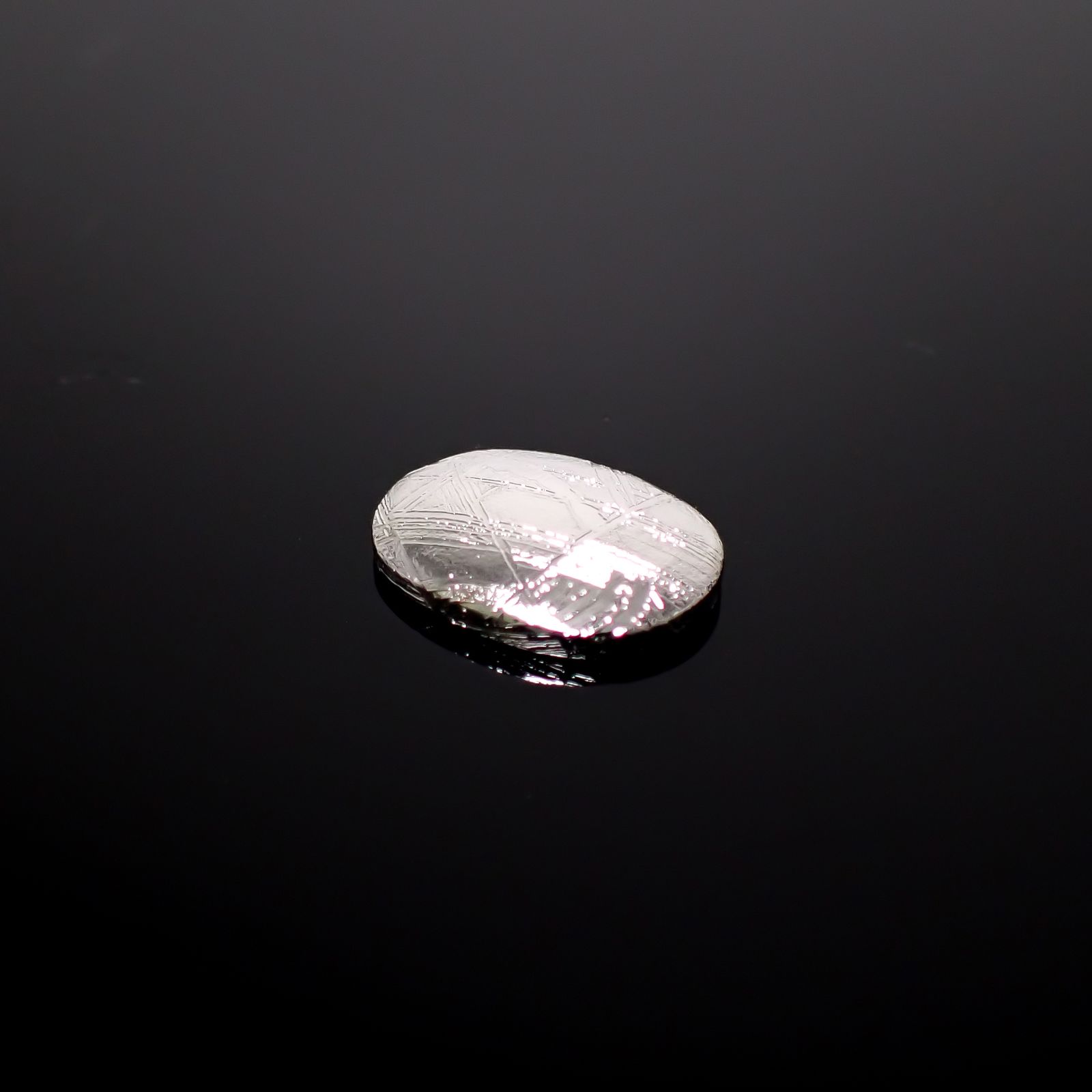 ムオニナルスタ隕石 発見地:スウェーデン 12.09ct[240125763]15x11.8mm前後