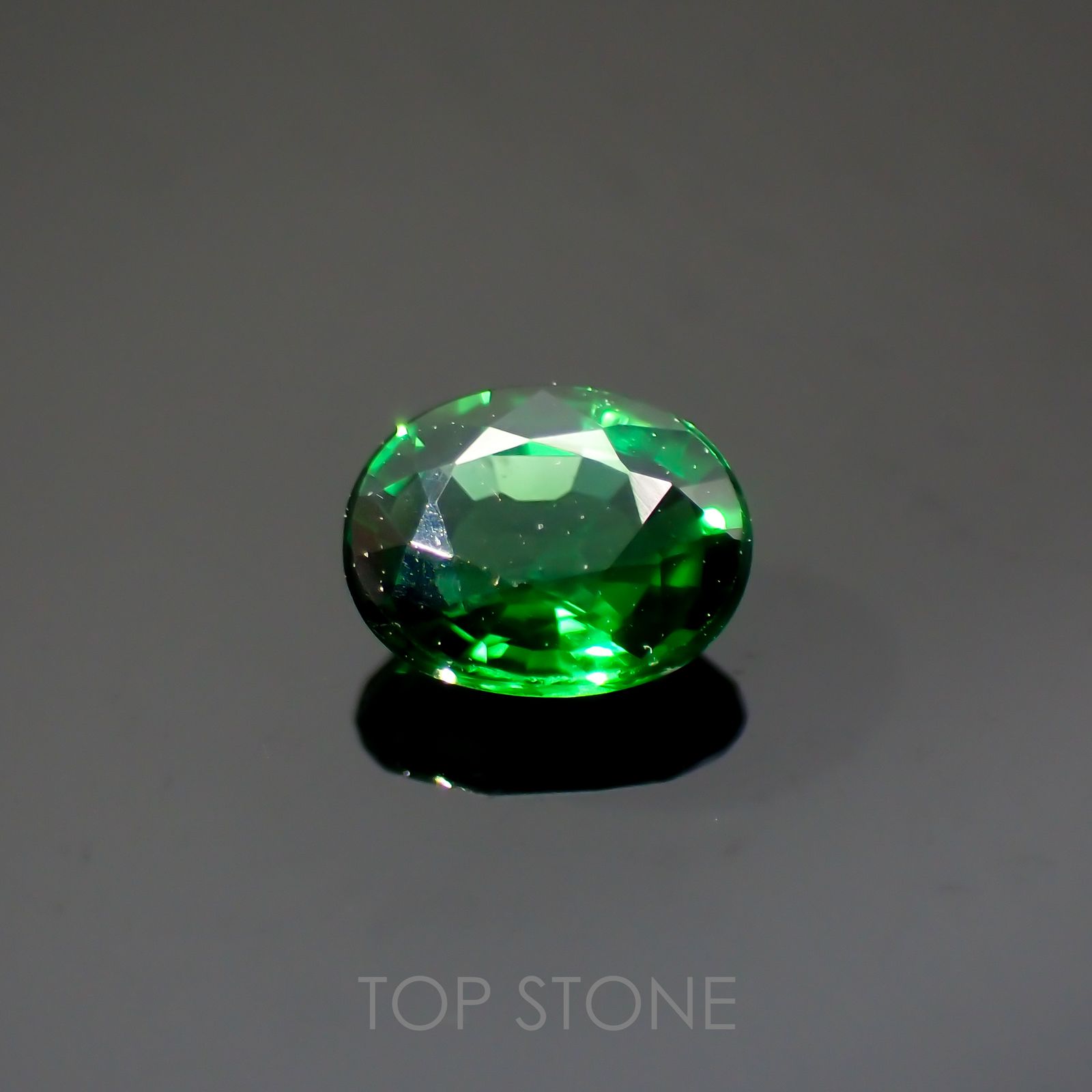 クロムトルマリン タンザニア産 0.27ct[220114169]4.5x3.6mm前後