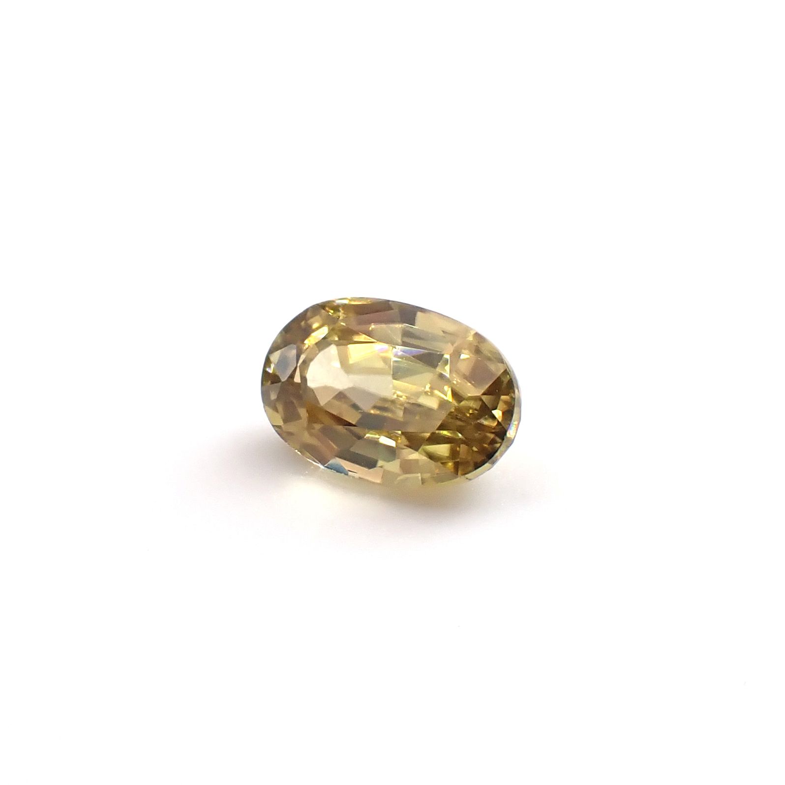 イエロージルコン スリランカ/カンボジア産 2.28ct / 8.7x5.7mm前後 [260932966]