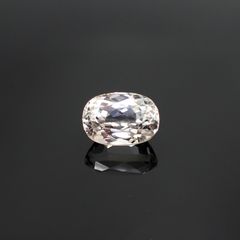 イエロースポジュミン(宝石名スポジュミン) アフガニスタン産 5.09ct 識別済[250711458]11.4×7.9mm前後