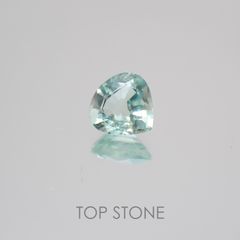 ミントベリル(宝石名グリーン・ベリル) ブラジル産 0.56ct 識別済[21069830]5.8×5.8mm前後