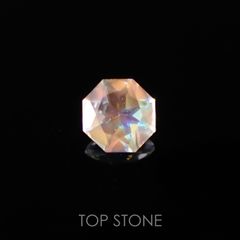 ◇オクタゴンカット◇レインボームーンストーンSA(宝石名アンデシン・ラブラドライト) インド・タミルナードゥ産 0.21ct 識別済[210611023]4×4mm前後