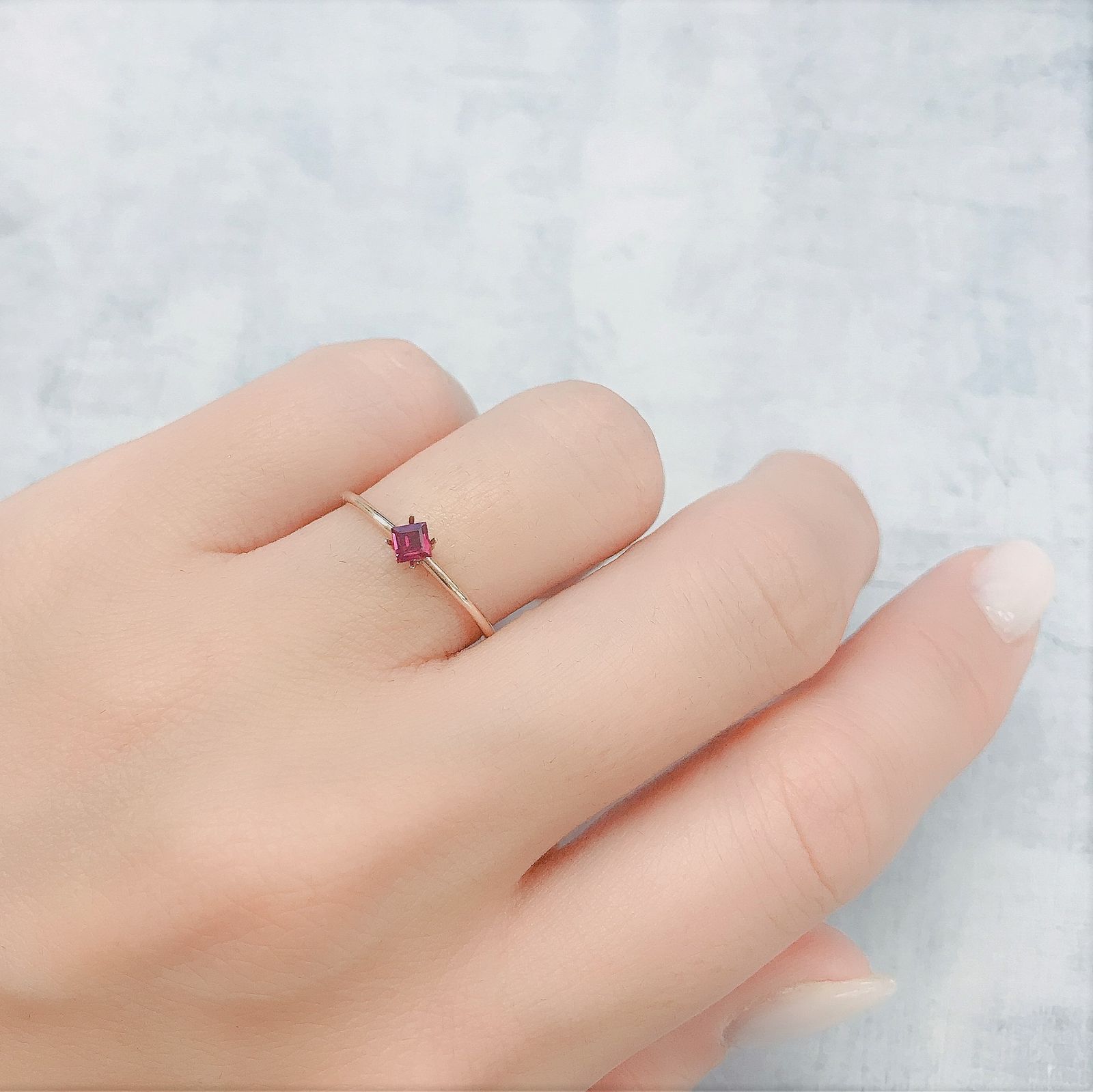 ルビー タイ/ビルマ産 0.21ct[220616361]2.9x2.8mm前後