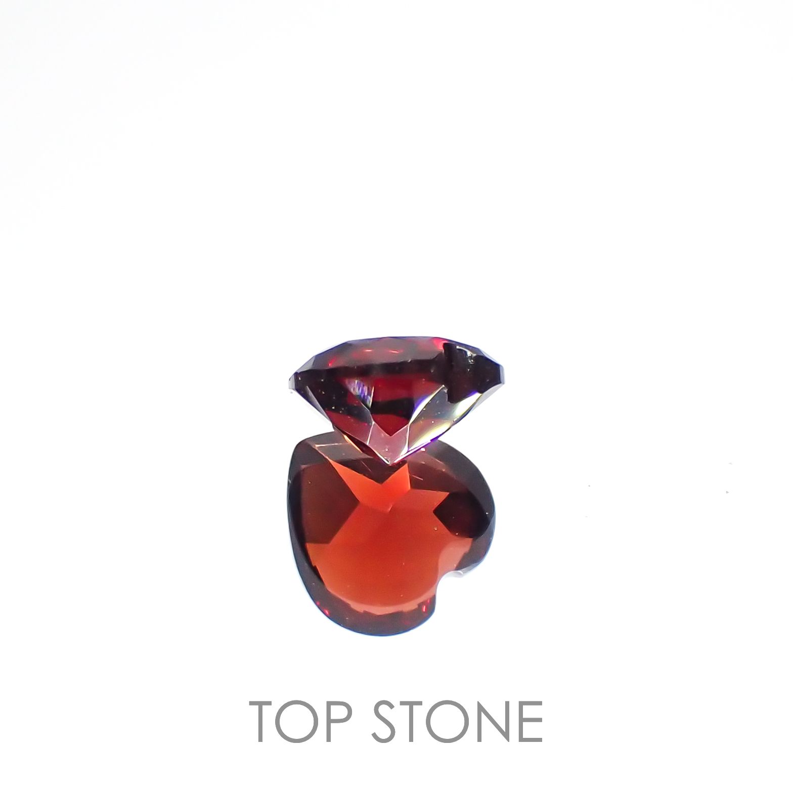 パイラルスパイトガーネット モザンビーク産 0.89ct[230119840]6x5.9mm前後