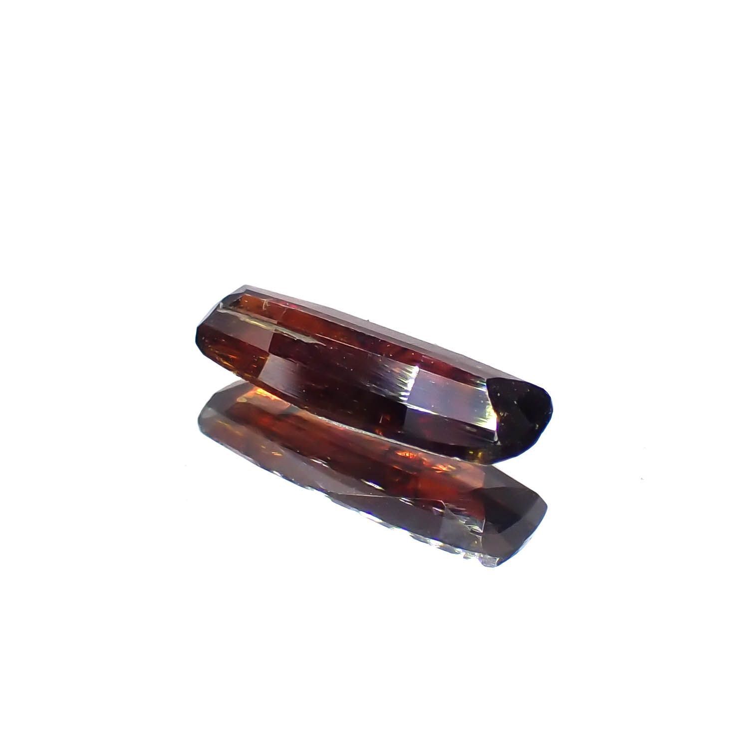 ルチル単結晶 ブラジル産 0.95ct[230119831]9.8x3.7mm前後