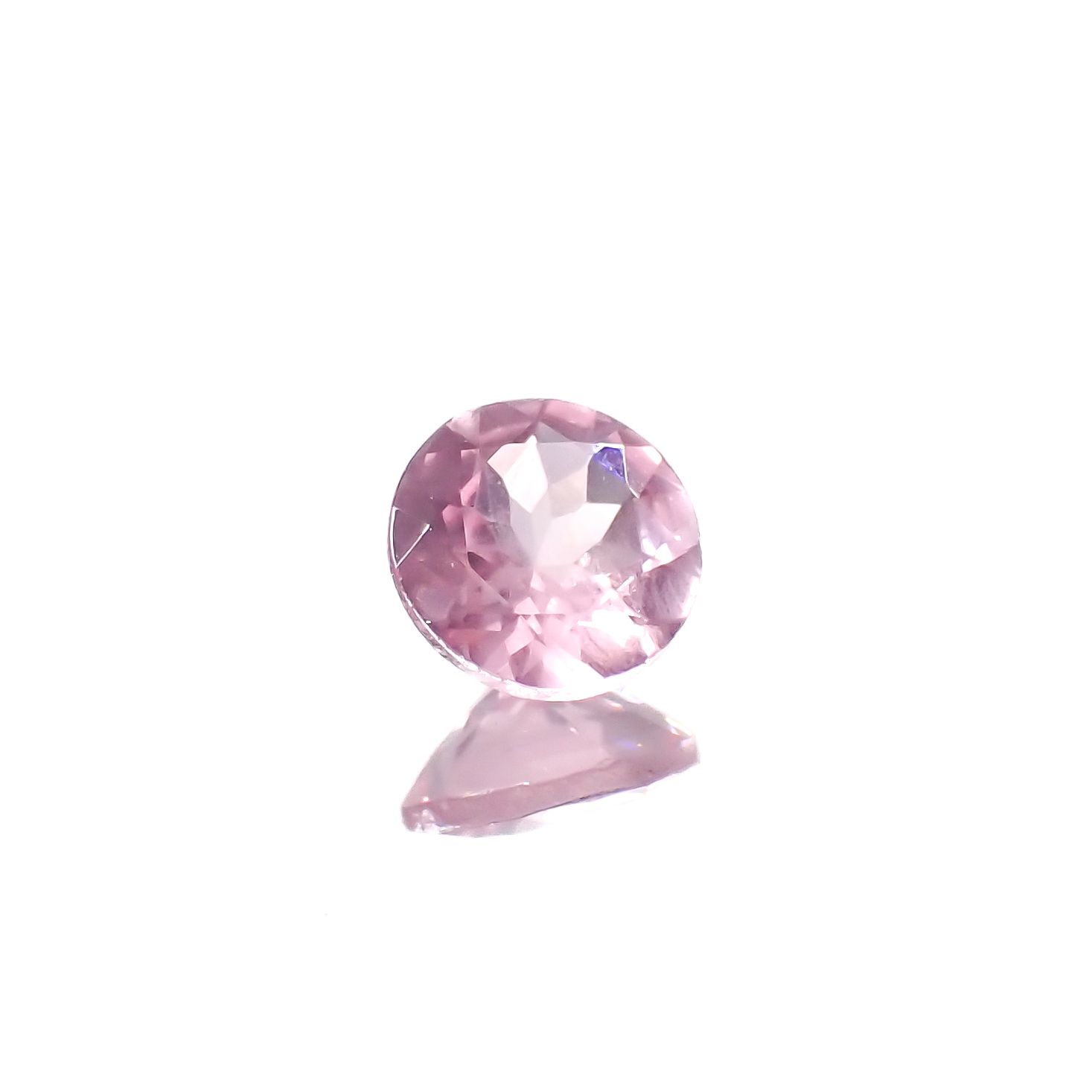 シルキーピンクスピネル タンザニア産 0.45ct[231224960]5x5mm前後