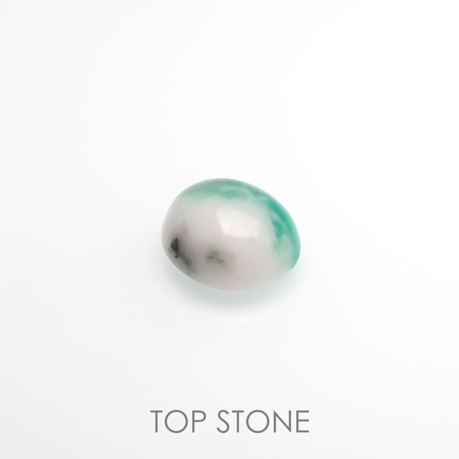 マトリックスエメラルド(エメラルドインクォーツ/フェルドスパー) ブラジル産 4.38ct[210812257]11.2×9.9mm前後