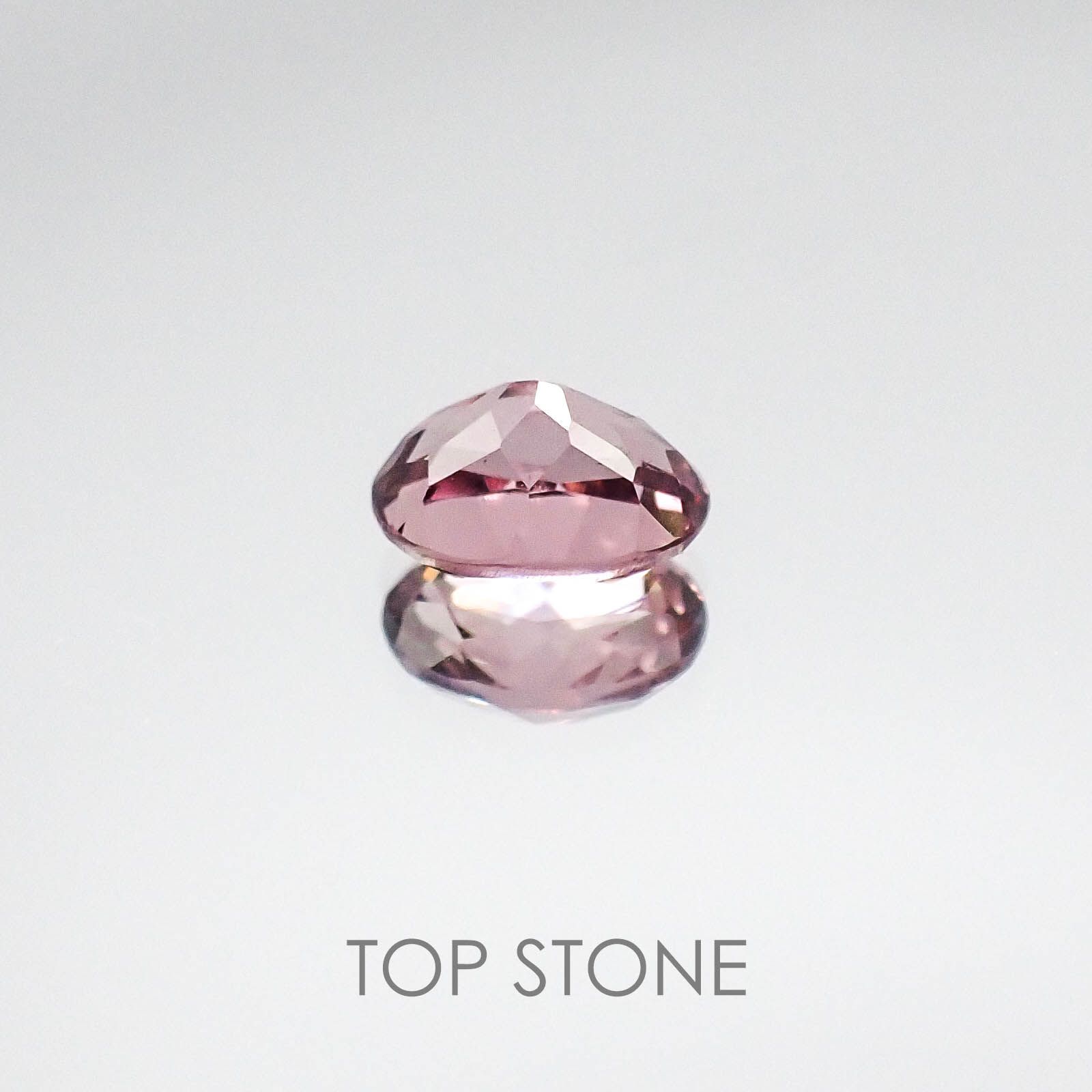 カラーシフト マラヤガーネット(宝石名ガーネット)タンザニア・マヘンゲ産 1.04ct 識別済[220717107]6.8x5mm前後