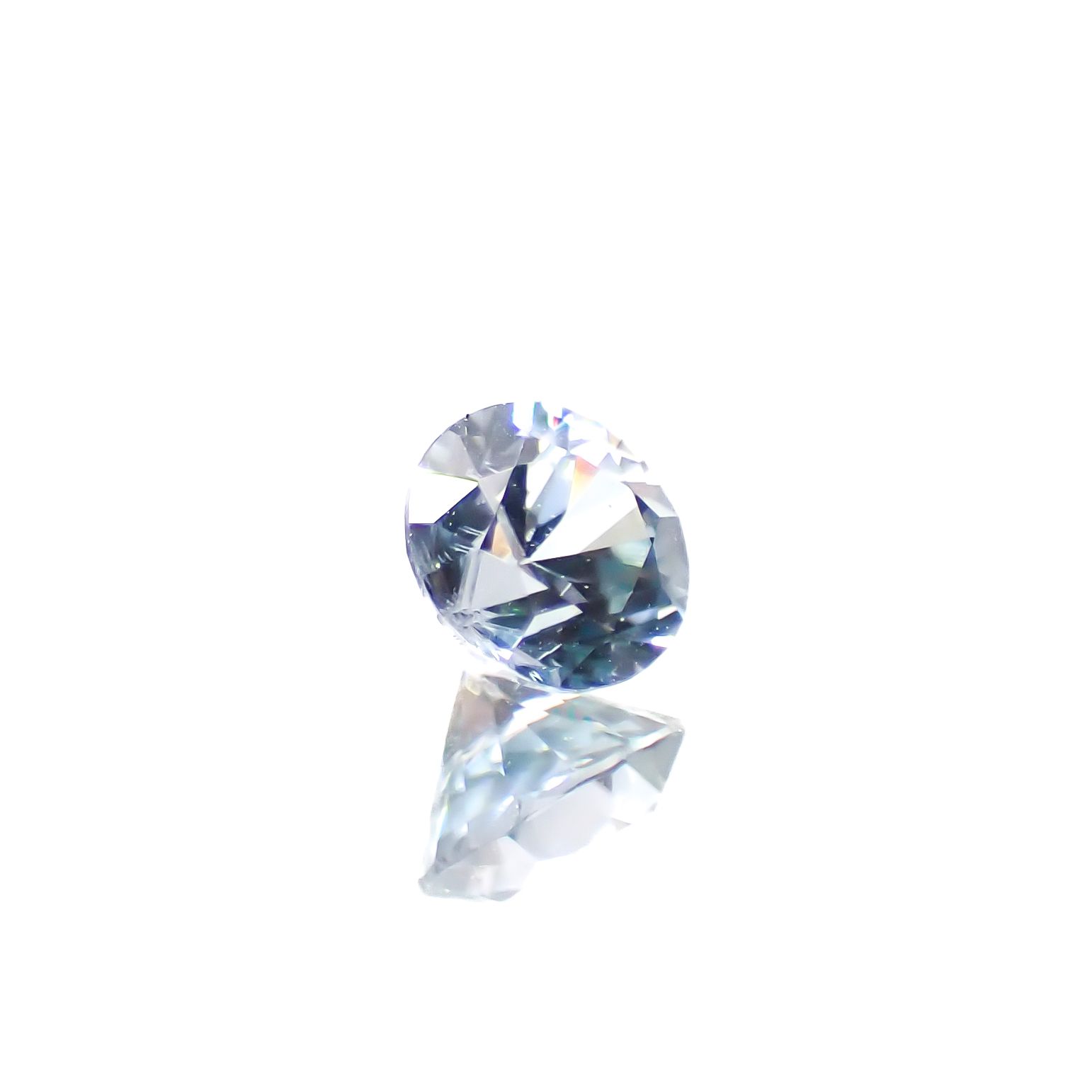 リバースカラーチェンジジルコン ミャンマー・モゴック産 0.38ct[240929167]4.1x3.9mm前後