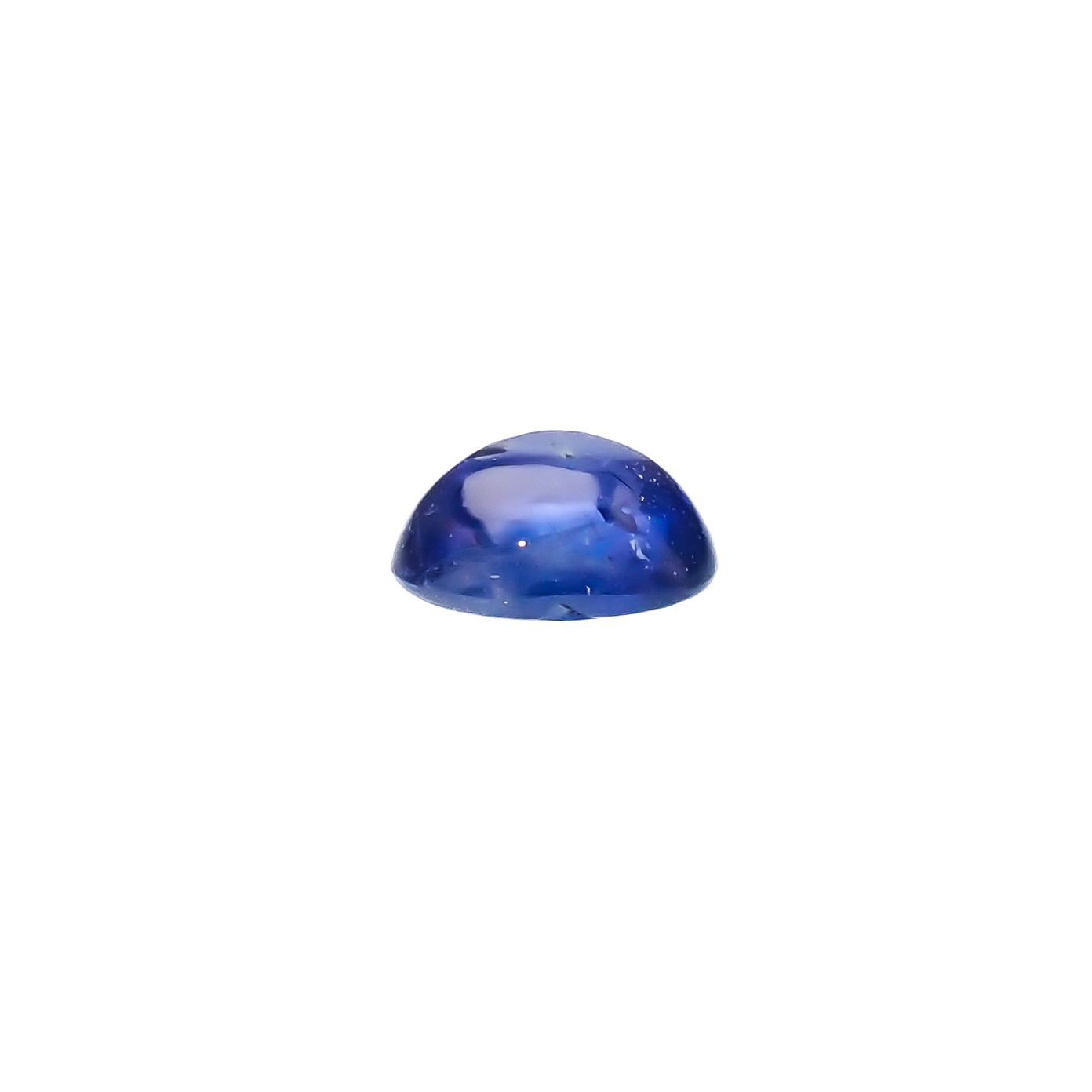 サファイア(宝石名ブルー・サファイア)スリランカ/マダガスカル産 0.50ct 識別済[220918136]4.4x4.4mm前後