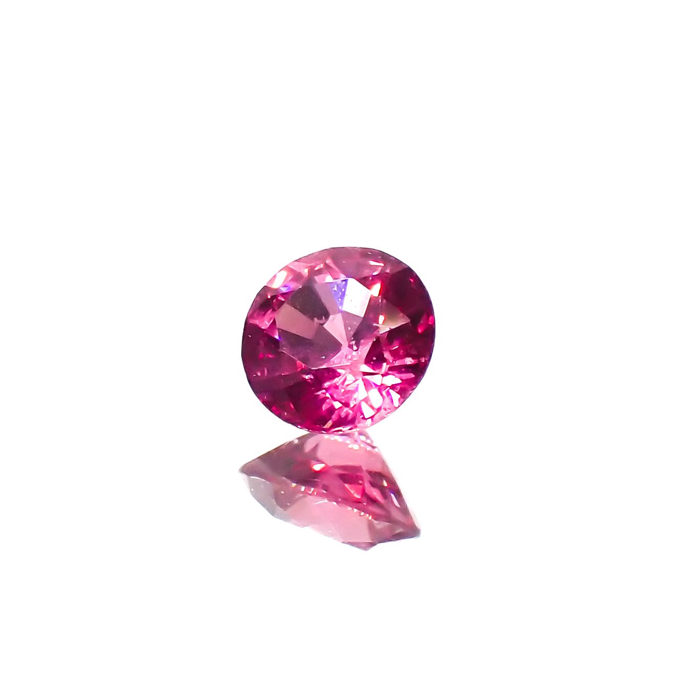 ホットピンクスピネル タンザニア産 0.21ct[231224509]3.6x3.5mm前後