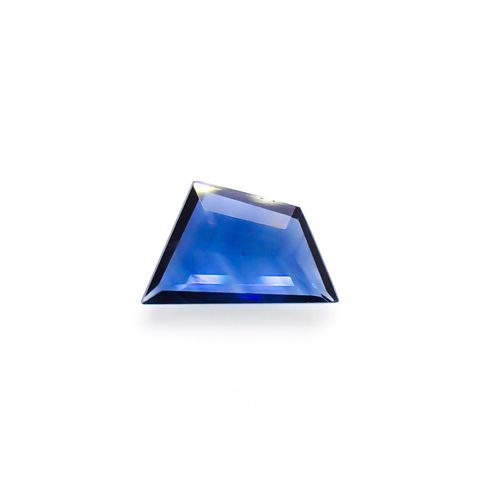 ◇カスタムカット◇サファイア(宝石名サファイア) マダガスカル産 0.87ct 識別済[210813192]9.2×6.3mm前後