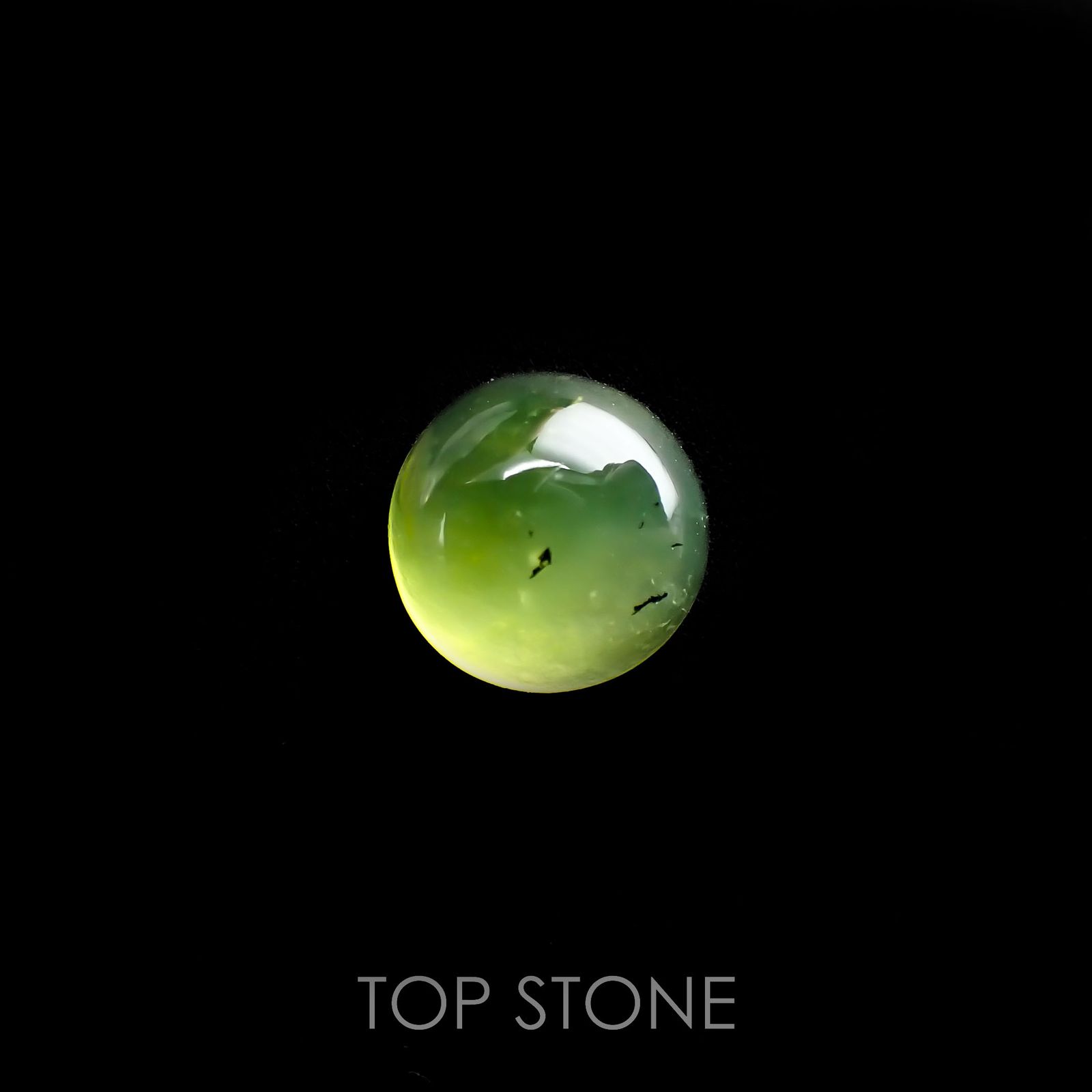 グリーンオパール ブラジル・アマゾン産 1.25ct[220917892]7.8x7.7mm前後