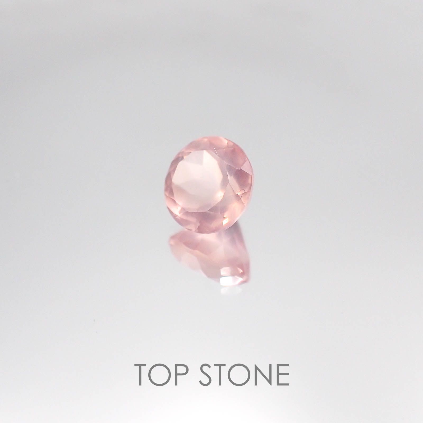 ディープローズクォーツ モザンビーク産 ルース 2.21ct[20084626]8.2×8.2mm前後