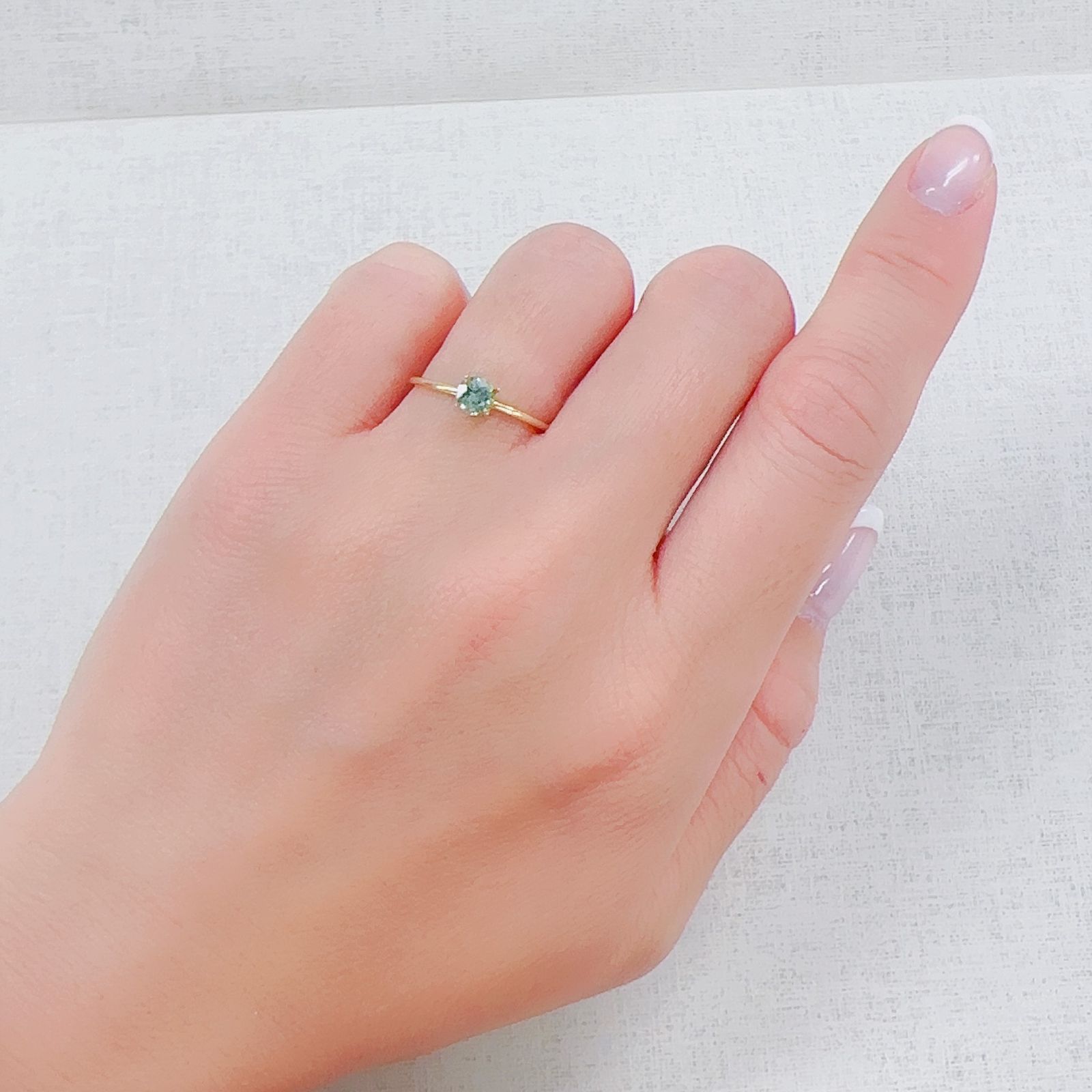 バナジウムコーネルピン(宝石名コーネルピン)タンザニア・タンガ州産 0.36ct 識別済[230521912]4.4x4.4mm前後