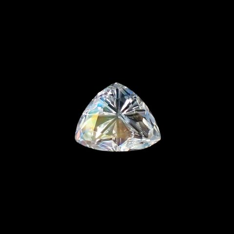 ◇甲州貴石切子Plus Three◇レインボームーンストーン カード付き(宝石名ラブラドライト)マダガスカル産 識別済 1.21ct / 7x8.7mm前後 [251114601]