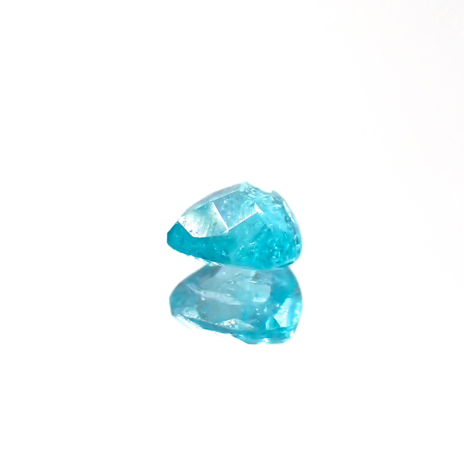 パライバトルマリン ブラジル・パライバ州バターリャ鉱山産 0.068ct[231225248]2.8x2.8mm前後