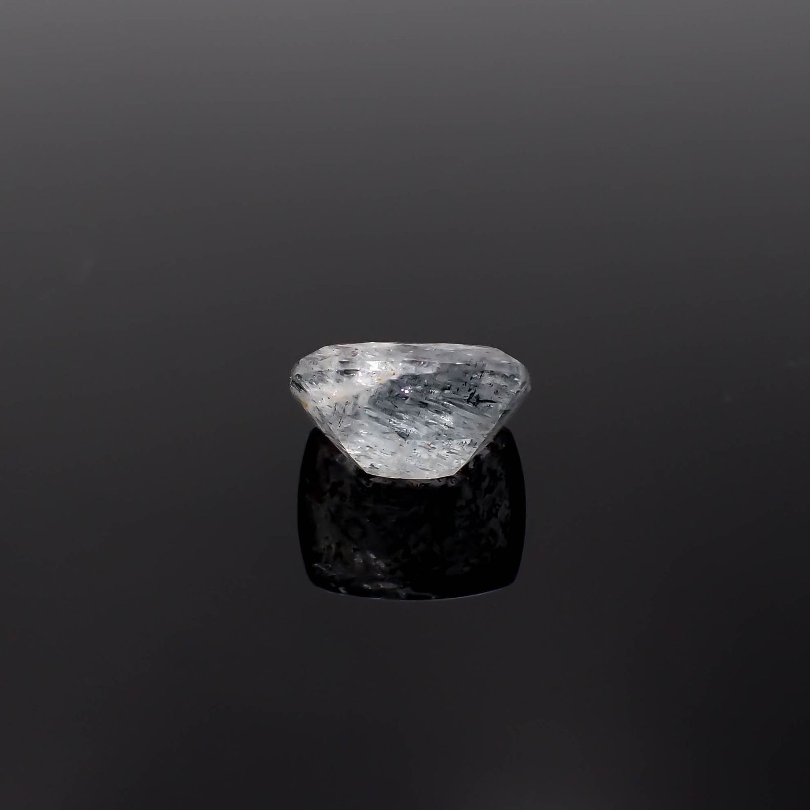 アベンチュリンアクアマリン ブラジル産 6.47ct / 12.8x11mm前後 [260424698]
