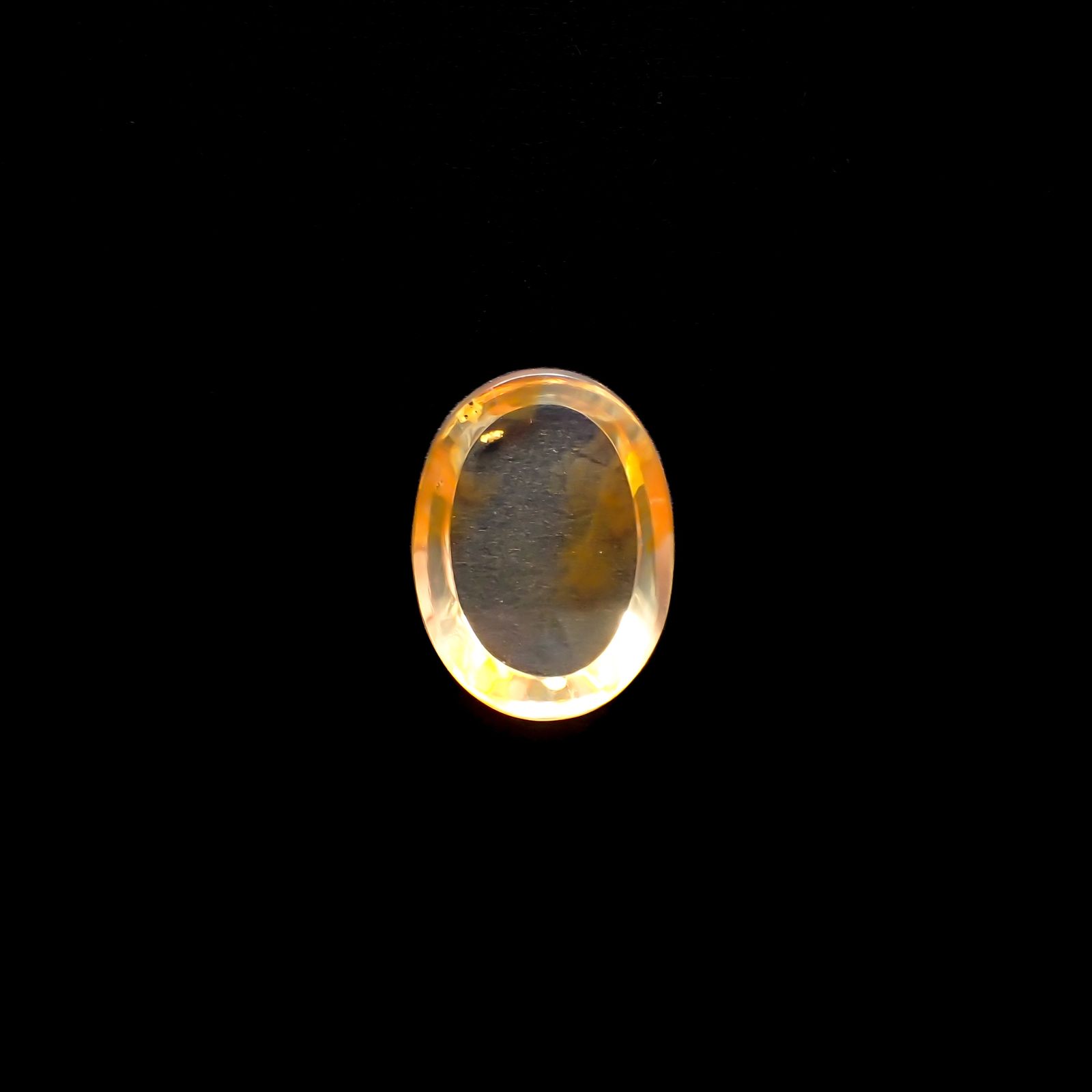 バイカラーファイヤーオパール メキシコ産 4.43ct[231224594]15.1x11.3mm前後